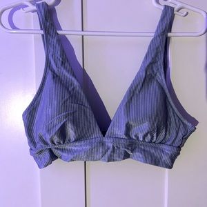 Aerie Light Blue Bikini Top